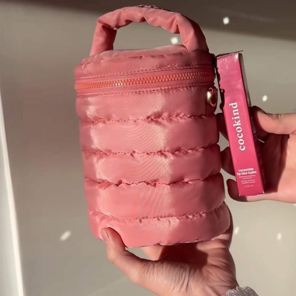 Cocokind Pink Cosmetic Bag - Bluree